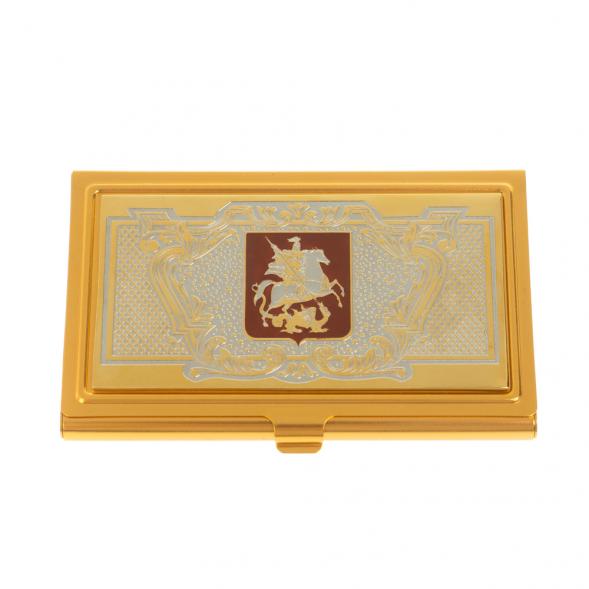 Карманная визитница &amp;quot;Георгий Победоносец&amp;quot; Златоуст 121631