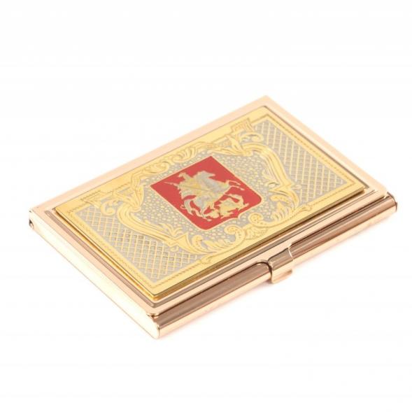 Карманная визитница &amp;quot;Георгий Победоносец&amp;quot; Златоуст 121631