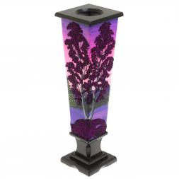 Ваза &amp;quot;Рассвет&amp;quot; каменная крошка черный змеевик