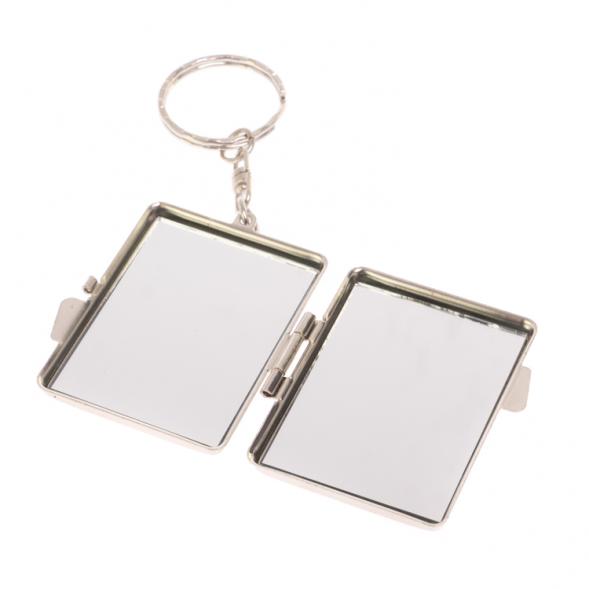 Складное зеркало брелок актиновит прямоугольное 126617