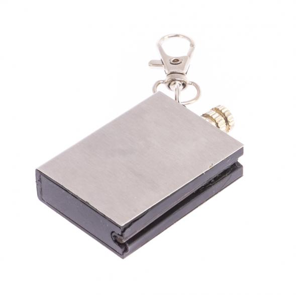 Брелок огниво &amp;quot;Вечная спичка&amp;quot; с накладкой из камня оникс 2,8х1,3х5 см 126689