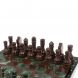 Шахматы &amp;quot;Традиционные&amp;quot; из лемезита и змеевика 40х40 см 128861