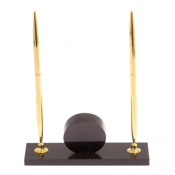 Часы с двумя ручками камень родонит 125482