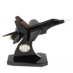 Сувенир &amp;quot;Самолет СУ - 34&amp;quot; из обсидиана и мрамора