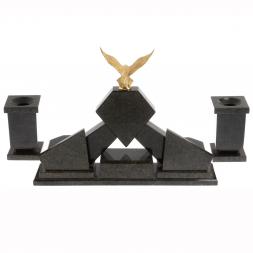 Письменный набор "Орел" из нефрита