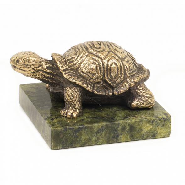 Сувенир из бронзы и змеевика &amp;quot;Черепаха&amp;quot; 116762
