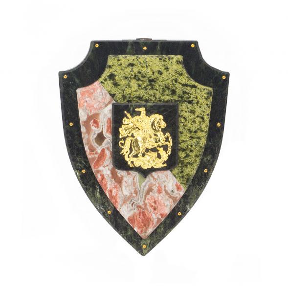 Сувенир из камня &amp;quot;Щит и меч&amp;quot; с креплением на стену 118710