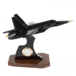 Сувенир &amp;quot;Самолет СУ - 34&amp;quot; из обсидиана
