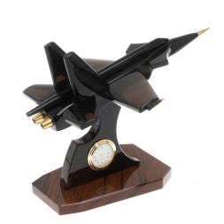 Сувенир &amp;quot;Самолет СУ - 34&amp;quot; из обсидиана