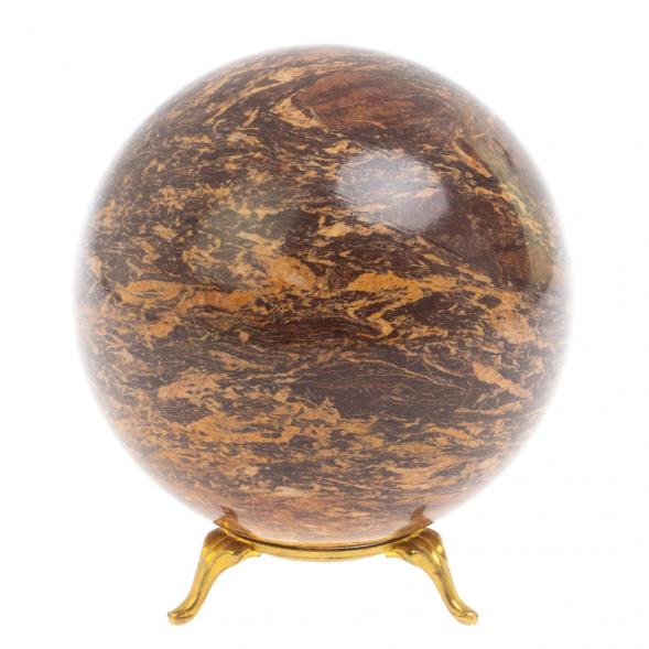 Шар из песочной яшмы диаметр 10 см 127076