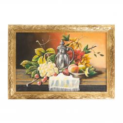 Картина из каменной крошки &amp;quot;Натюрморт с кувшином&amp;quot; багет 49х69 см