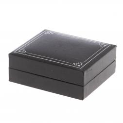 Запонки камень авантюрин закругленные