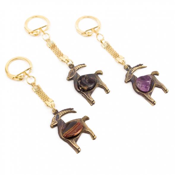 Брелок знак зодиака &amp;quot;Козерог&amp;quot; бронза 116411