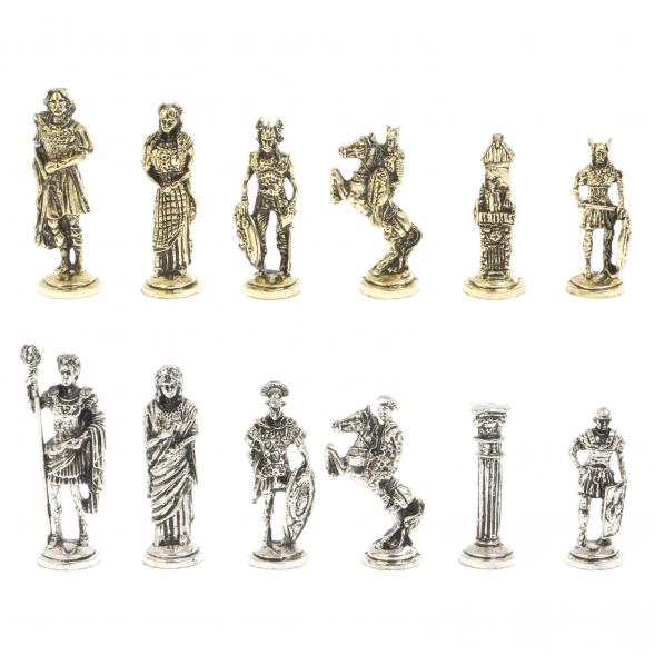 Шахматы &amp;quot;Галлы и Римляне&amp;quot; доска 36х36 см мрамор 127152