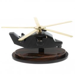 Сувенир &amp;quot;Вертолет МИ - 24&amp;quot; из обсидиана