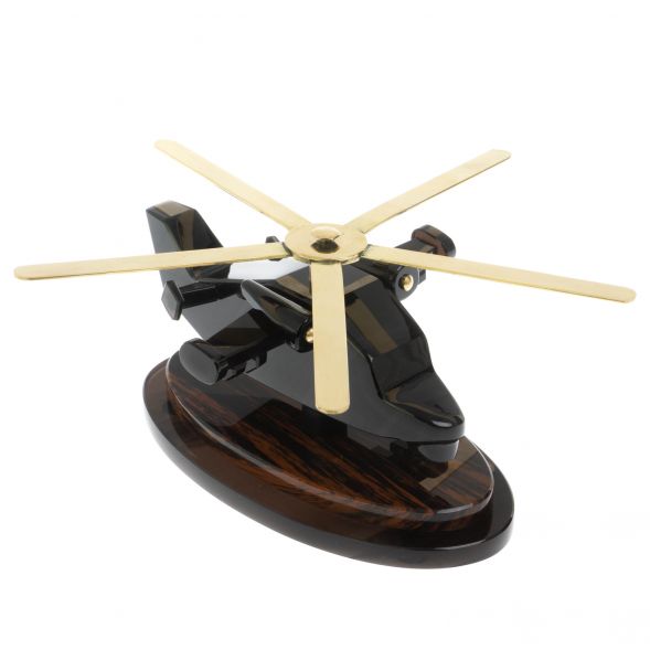 Сувенир &amp;quot;Вертолет МИ - 24&amp;quot; из обсидиана 128712