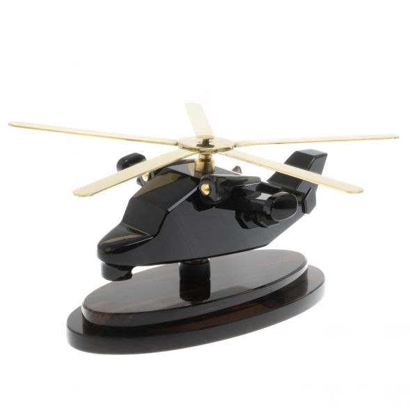 Сувенир &amp;quot;Вертолет МИ - 24&amp;quot; из обсидиана 128712