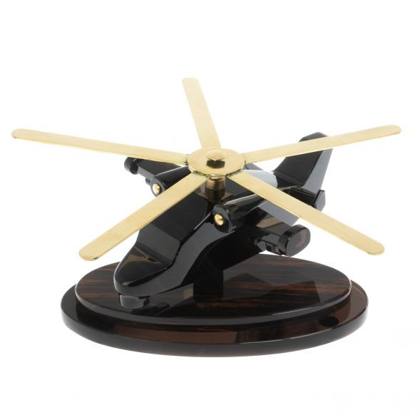 Сувенир &amp;quot;Вертолет МИ - 24&amp;quot; из обсидиана 128712