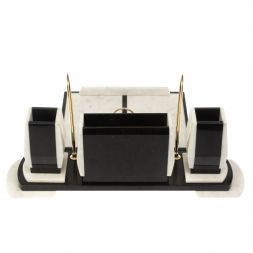 Письменный набор из мрамора