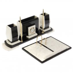 Письменный набор из мрамора