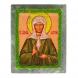 Икона настольная &amp;quot;Святая Матрона&amp;quot; камень змеевик 9х7,2х3 см 121447