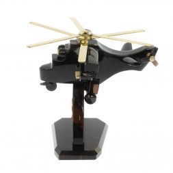 Сувенир &amp;quot;Вертолет аллигатор КА - 52&amp;quot; из обсидиана