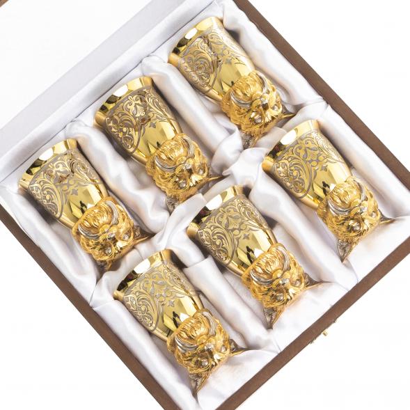 Стопки перевертыши &amp;quot;Рысь&amp;quot; набор 6 шт Златоуст 123667