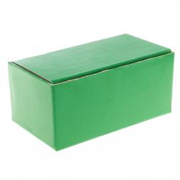 Шкатулка с иллюстрацией "Домик в лесу" камень змеевик 17,5х9,5х7,5 см