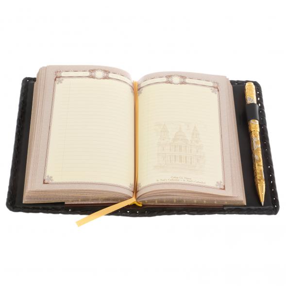 Подарочный набор &amp;quot;Георгий Победоносец&amp;quot; ежедневник и ручка с гравюрой Златоуст 129786