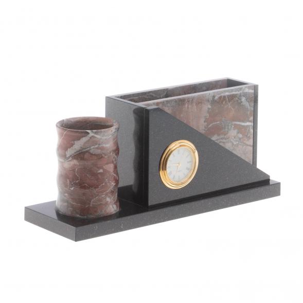 Письменный мини-набор камень яшма 124353