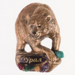 Магнит "Медведь на камне"