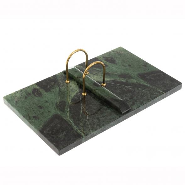 Подставка под перекидной календарь из змеевика 129860