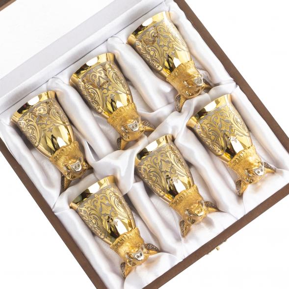 Стопки перевертыши &amp;quot;Кабан&amp;quot; набор 6 шт Златоуст 123669