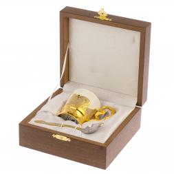 Кофейная чашка &amp;quot;Герб РФ&amp;quot; 80 мл Златоуст