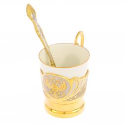 Кофейная чашка &amp;quot;Герб РФ&amp;quot; 80 мл Златоуст