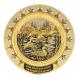 Тарелка с гравюрой &amp;quot;Подарок охотнику&amp;quot; 22,5 см Златоуст 126999
