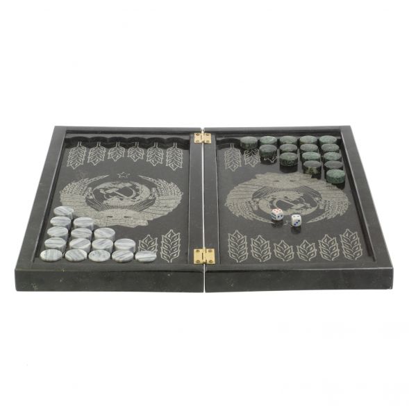 Шахматный набор 3 в 1: Шахматы Шашки Нарды &amp;quot;Герб СССР&amp;quot; 127235