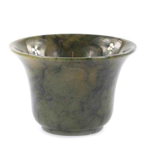 Пиала камень нефрит 11,5х11,5х7,5 см 121261