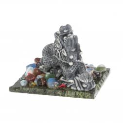 Сувенир "Китайский дракон 1" из мрамолита