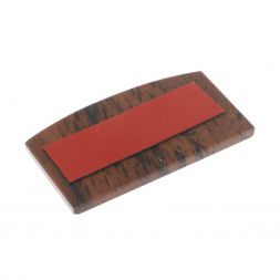 Икона в машину из коричневого обсидиана &amp;quot;Молитва водителя&amp;quot; 8,5х4,5 см