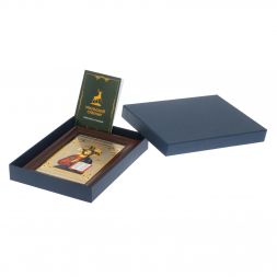 Икона гравюра &amp;quot;Спаситель&amp;quot; багет 12,5х17,5х1 см Златоуст