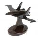 Сувенир &amp;quot;Самолет СУ - 30 у&amp;quot; из коричнево-серого обсидиана 128717