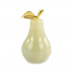 Настольный сувенир &amp;quot;Груша&amp;quot; камень оникс 5х8,5 см (2х3)