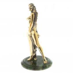 Бронзовая статуэтка &amp;quot;Женщина-огонь&amp;quot; нефрит