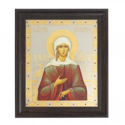 Икона &amp;quot;Ксения Петербуржская&amp;quot; 24,5х28,5х2 см Златоуст