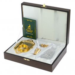 Водочный набор &amp;quot;Георгий Победоносец&amp;quot; Златоуст