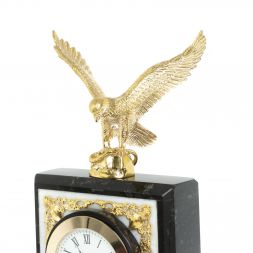 Настольный прибор из камня &amp;quot;Горный орел&amp;quot; мрамор