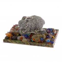 Сувенир &amp;quot;Кролик&amp;quot; из мрамолита