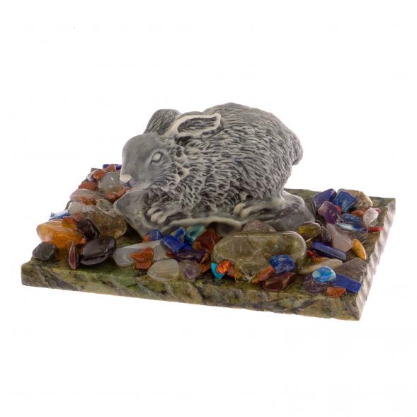 Сувенир &amp;quot;Кролик&amp;quot; из мрамолита 124982