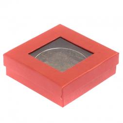 Карманное зеркальце из камня офит цвет серебро